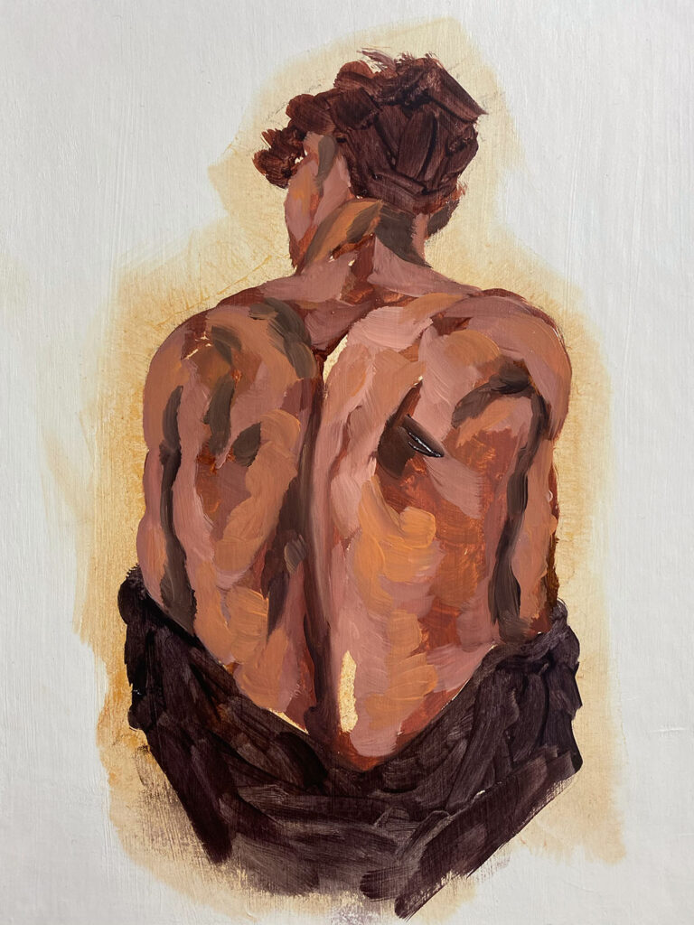 Step by Step Oil Painting Study - Christiana Walther