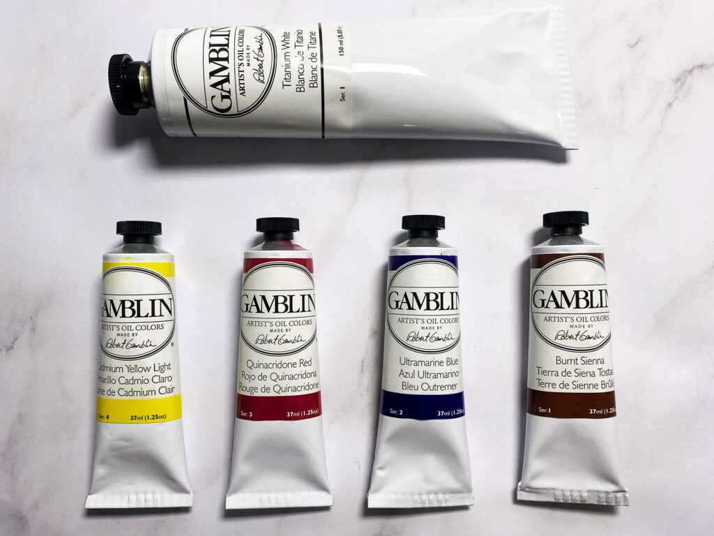 Gamblin oil paints  Oil painting supplies, Paint brands, Art studio room