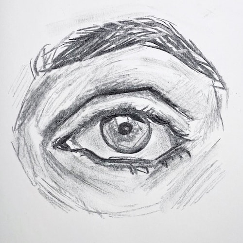 how to draw eyes