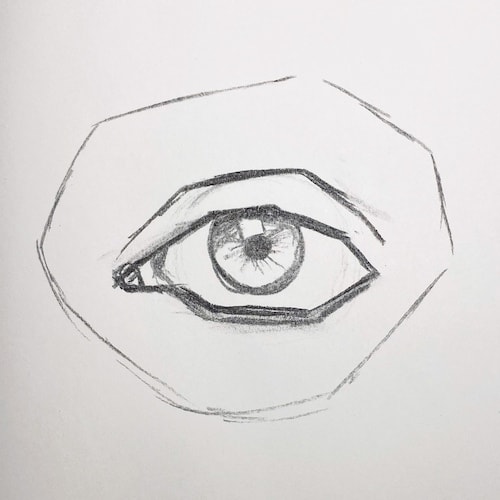 how to draw eyes