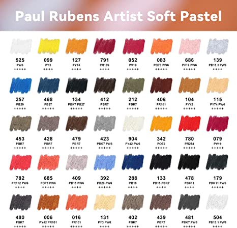 Color Chart  Color chart, Pastel pencils, Soft pastel