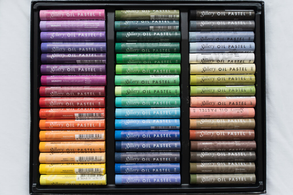 Mungyo Gallery Artists' Soft Pastels 48 Colors Unboxing and Review