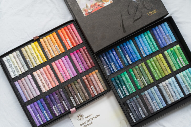 Mungyo Oil Pastels Review - 48 And 120 Color Sets