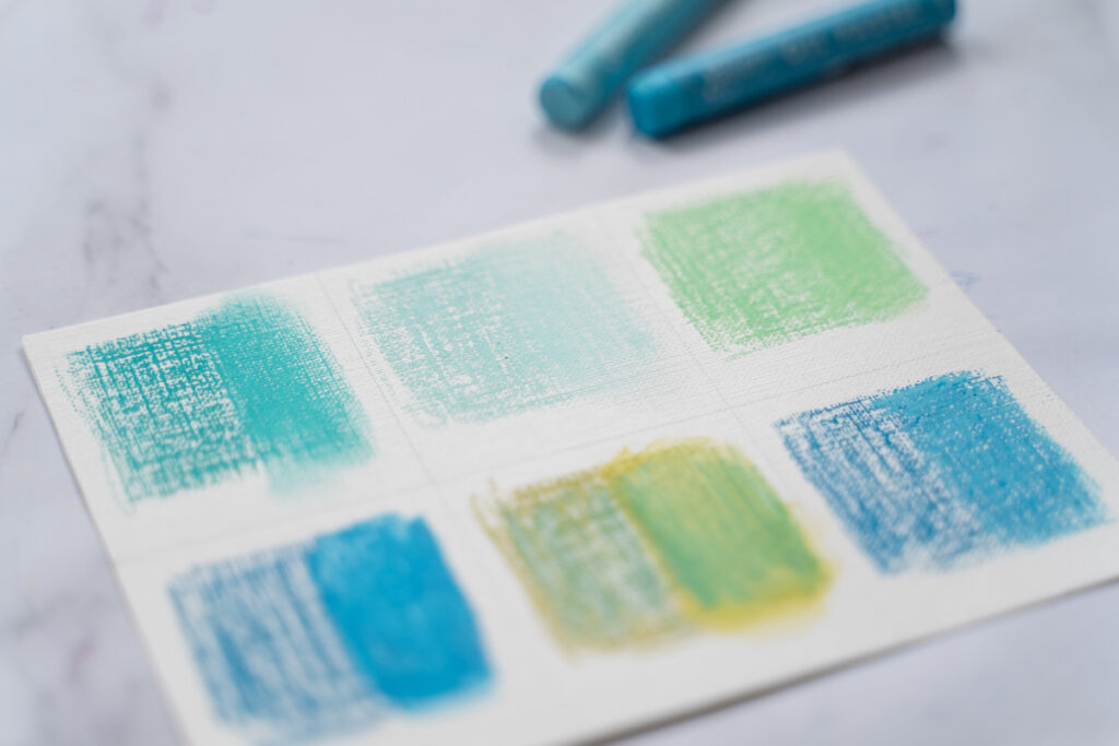 how to blend oil pastels for beginners