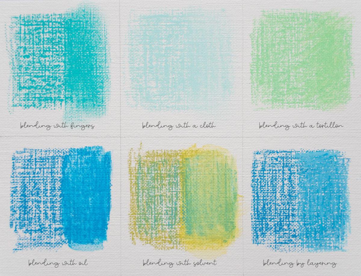 How To Blend Oil Pastels For Beginners