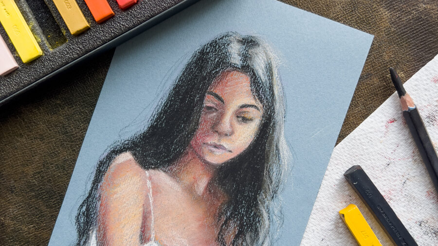 Girl Dancing Drawing | Easy Soft Pastel Art | Pen art drawings, Soft pastel  art, Pastel drawing